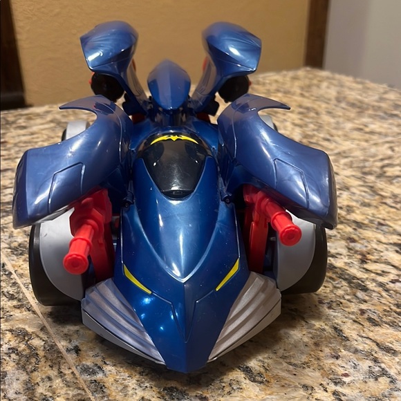 DC Comics Batman Blue Kids Toy Car- 2013 - Picture 3 of 10